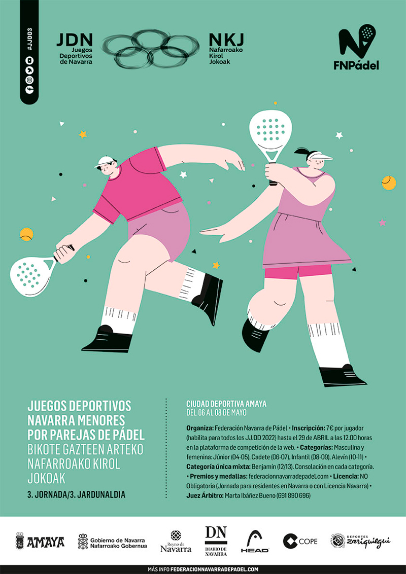 Tercera Jornada de Juegos Deportivos de Navarra